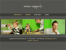 Tablet Screenshot of logopaedie-mitter.at